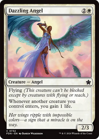Dazzling Angel (0732) [Foundations] - The Mythic Store | 24h Order Processing