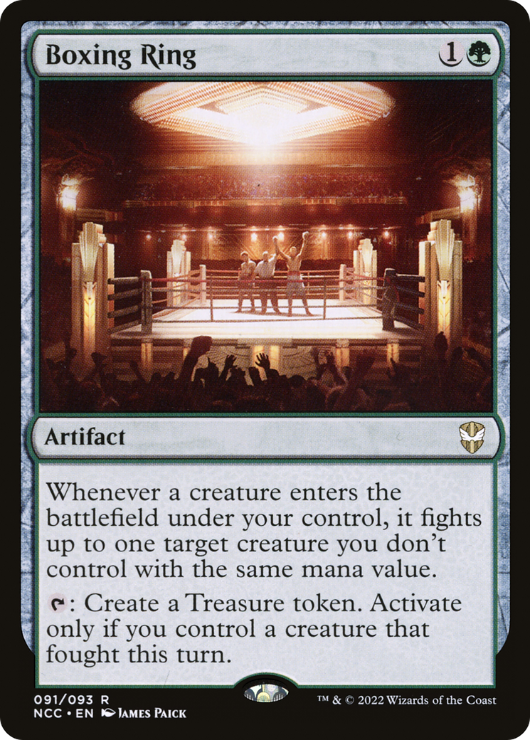 Boxing Ring [Streets of New Capenna Commander] - The Mythic Store | 24h Order Processing