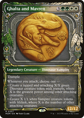 Ghalta and Mavren (Showcase Planar Booster Fun) [March of the Machine] - The Mythic Store | 24h Order Processing