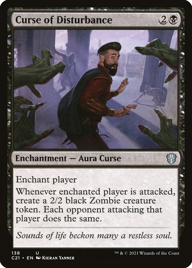 Curse of Disturbance [Commander 2021] - The Mythic Store | 24h Order Processing