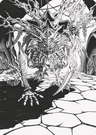 Thrun, Breaker of Silence Art Card [Phyrexia: All Will Be One Art Series] - The Mythic Store | 24h Order Processing