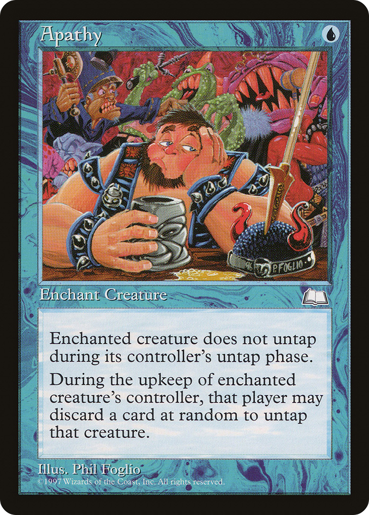 Apathy [Weatherlight] - The Mythic Store | 24h Order Processing