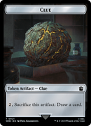 Warrior // Clue (0021) Double-Sided Token [Doctor Who Tokens] - The Mythic Store | 24h Order Processing