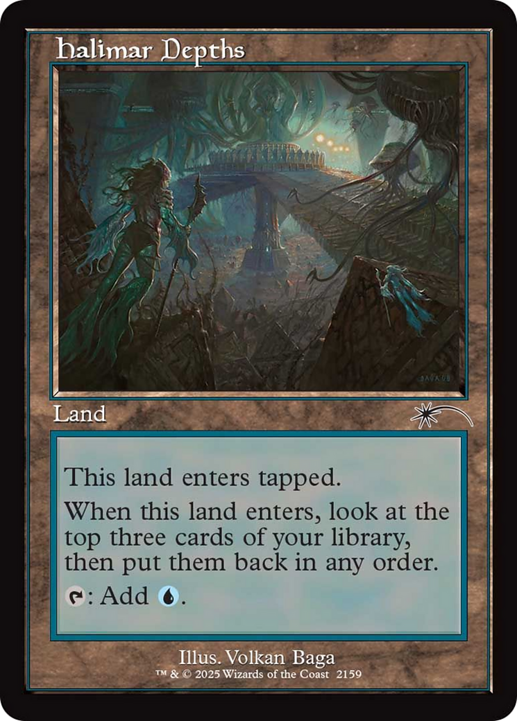 Halimar Depths (Retro Frame) [Secret Lair Drop Series] - The Mythic Store | 24h Order Processing