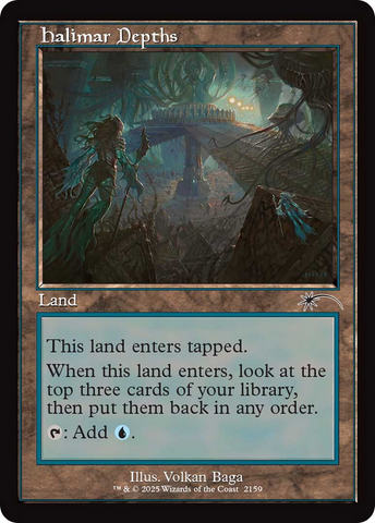 Halimar Depths (Retro Frame) [Secret Lair Drop Series] - The Mythic Store | 24h Order Processing