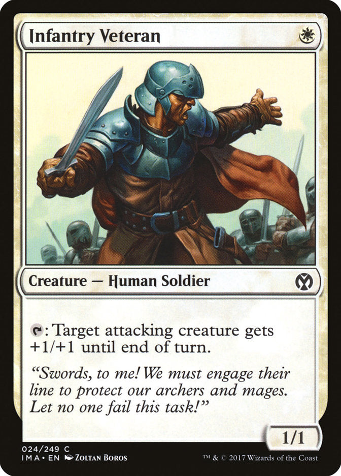 Infantry Veteran [Iconic Masters] - The Mythic Store | 24h Order Processing