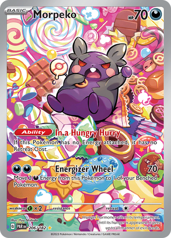 Morpeko (206/182) [Scarlet & Violet: Paradox Rift] - The Mythic Store | 24h Order Processing