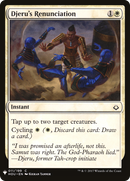 Djeru's Renunciation [Mystery Booster] - The Mythic Store | 24h Order Processing