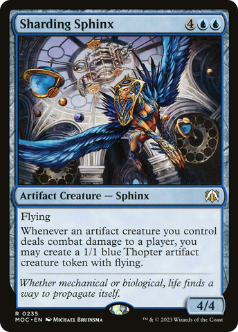 Sharding Sphinx [March of the Machine Commander] - The Mythic Store | 24h Order Processing