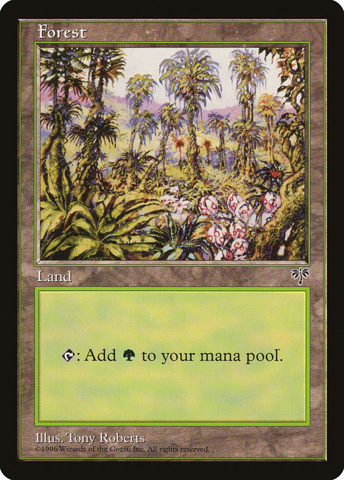 Forest (Flowers Not Opened Bottom Right) [Mirage] - The Mythic Store | 24h Order Processing