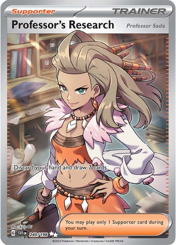 Professor's Research (240/198) [Scarlet & Violet: Base Set] - The Mythic Store | 24h Order Processing