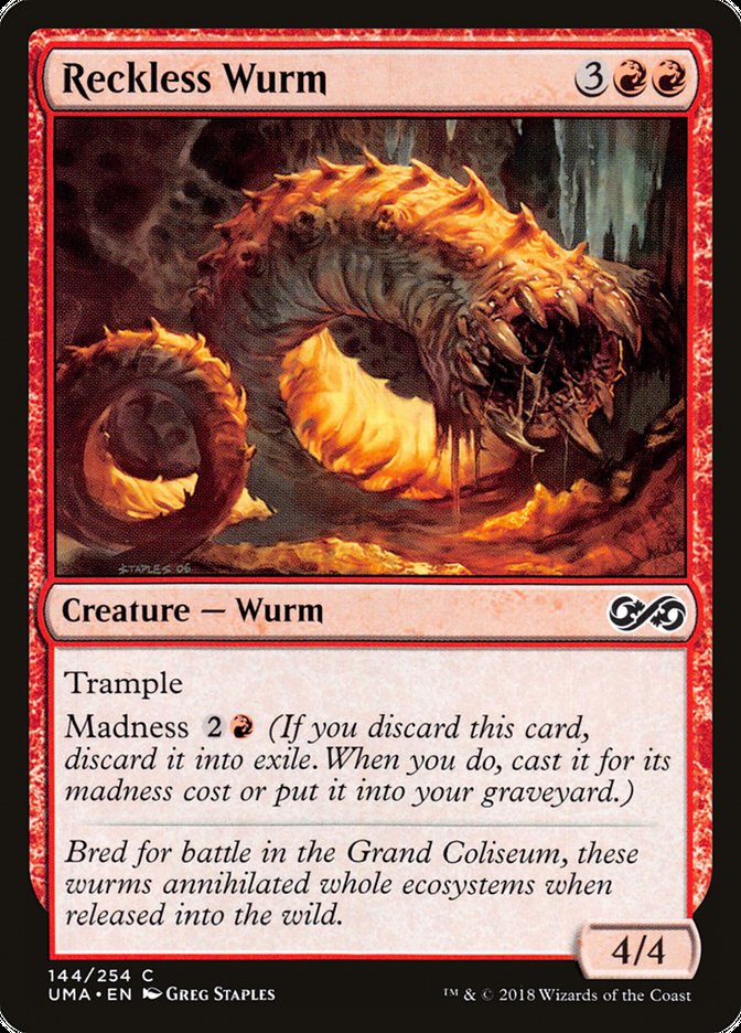 Reckless Wurm [Ultimate Masters] - The Mythic Store | 24h Order Processing