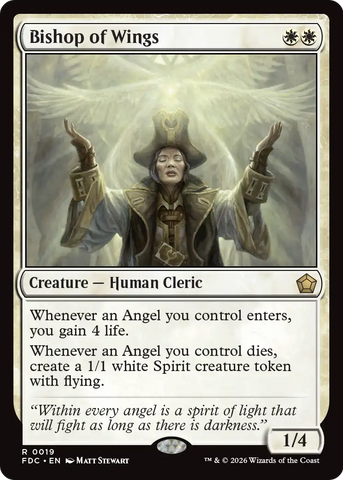 Bishop of Wings [Foundations Commander] - The Mythic Store | 24h Order Processing