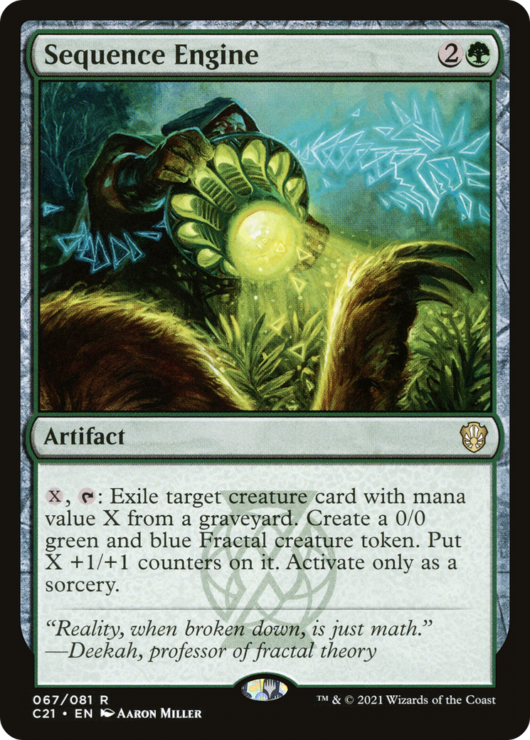 Sequence Engine [Commander 2021] - The Mythic Store | 24h Order Processing