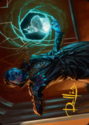 Kamiz, Obscura Oculus Art Card (Gold-Stamped Signature) [Streets of New Capenna Art Series] - The Mythic Store | 24h Order Processing