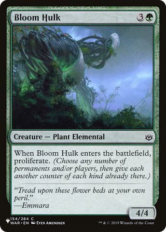 Bloom Hulk [The List] - The Mythic Store | 24h Order Processing