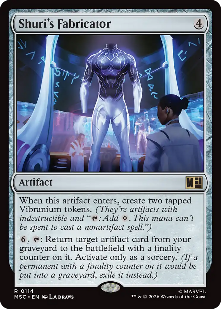 Shuri's Fabricator (Surge Foil) [Marvel Super Heroes Commander] - The Mythic Store | 24h Order Processing