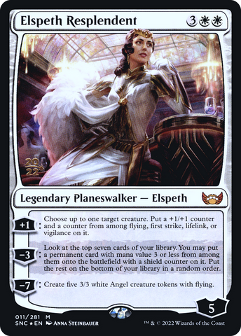 Elspeth Resplendent [Streets of New Capenna Prerelease Promos] - The Mythic Store | 24h Order Processing