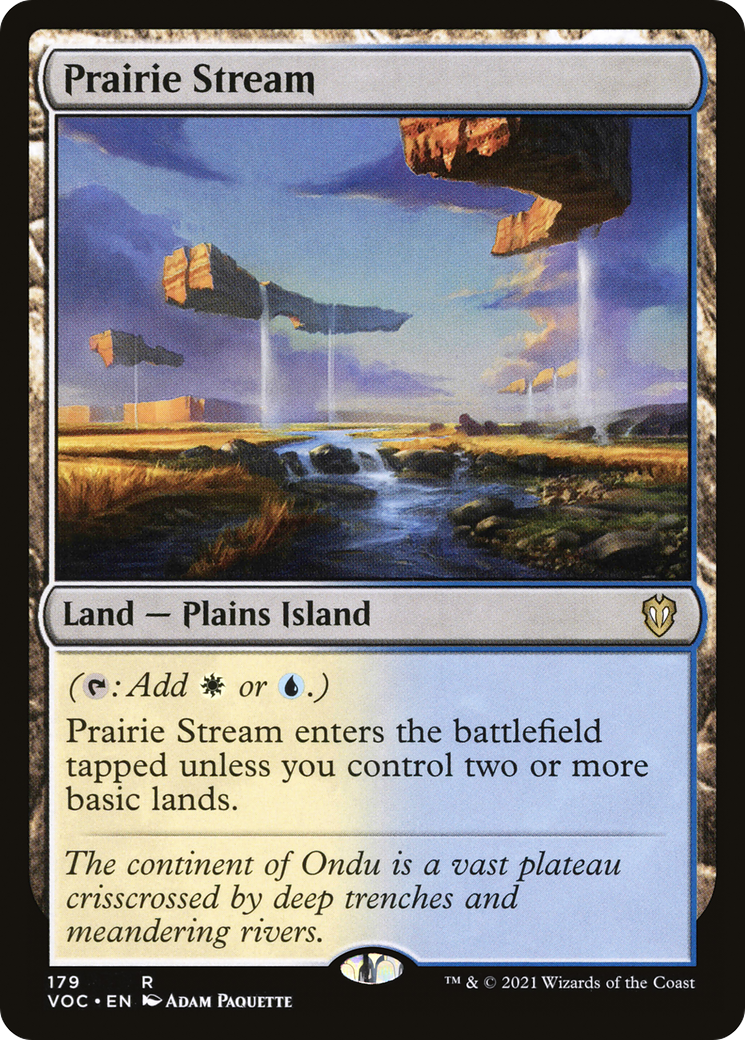 Prairie Stream [Innistrad: Crimson Vow Commander] - The Mythic Store | 24h Order Processing