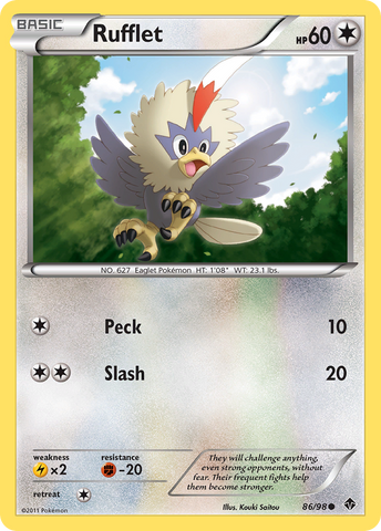 Rufflet (86/98) [Black & White: Emerging Powers] - The Mythic Store | 24h Order Processing