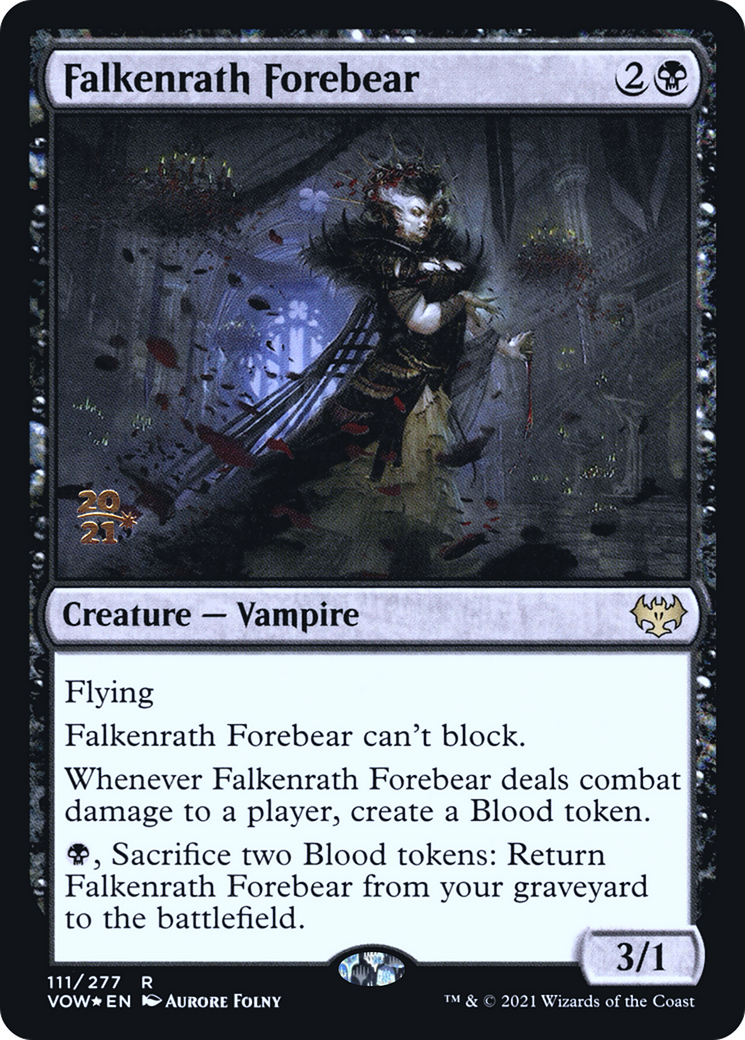 Falkenrath Forebear [Innistrad: Crimson Vow Prerelease Promos] - The Mythic Store | 24h Order Processing