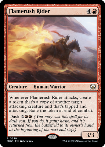 Flamerush Rider [March of the Machine Commander] - The Mythic Store | 24h Order Processing