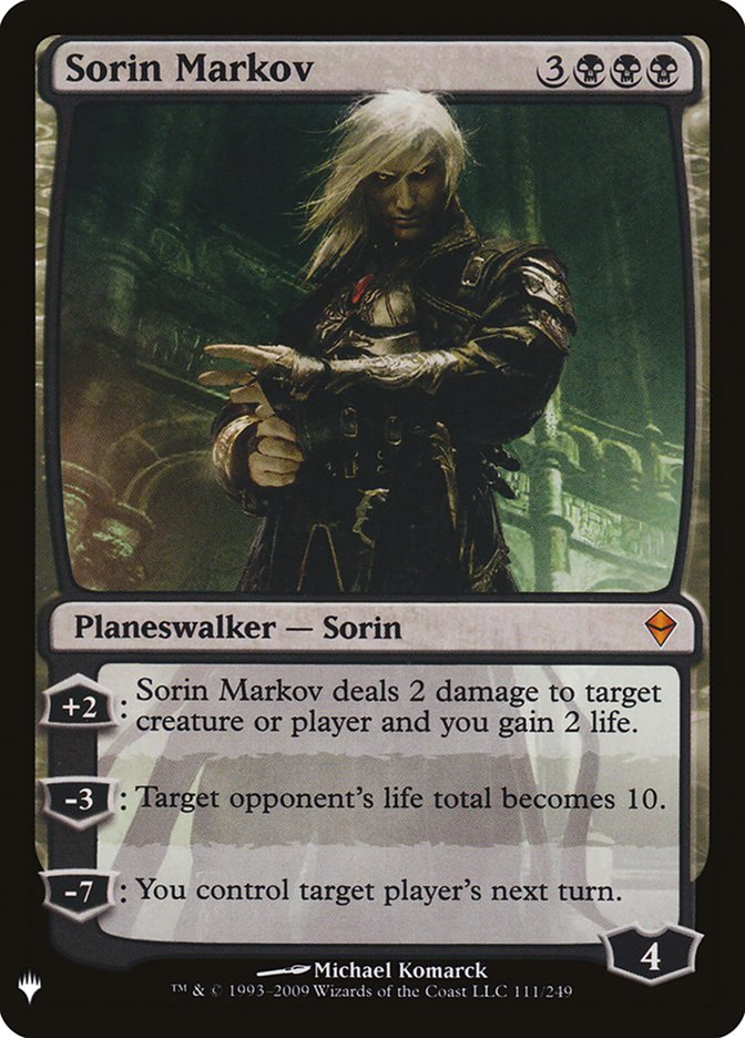 Sorin Markov [Mystery Booster] - The Mythic Store | 24h Order Processing