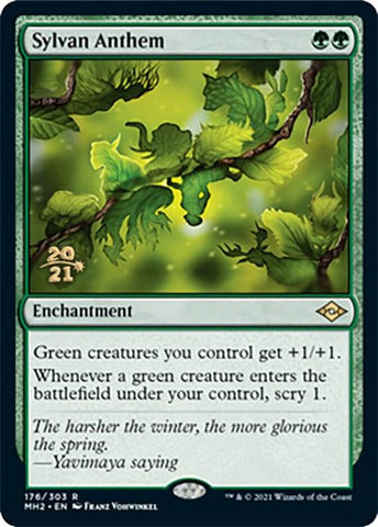 Sylvan Anthem [Modern Horizons 2 Prerelease Promos] - The Mythic Store | 24h Order Processing