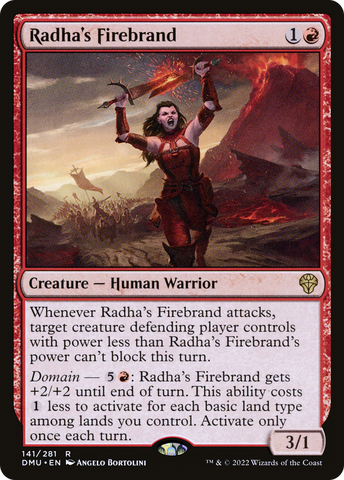 Radha's Firebrand [Dominaria United] - The Mythic Store | 24h Order Processing