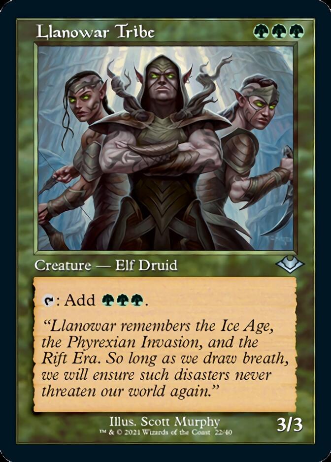 Llanowar Tribe (Retro) [Modern Horizons] - The Mythic Store | 24h Order Processing