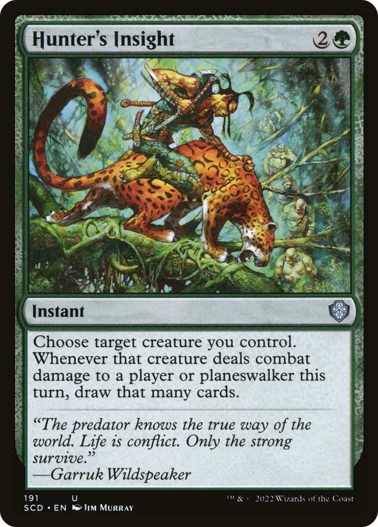 Hunter's Insight [Starter Commander Decks] - The Mythic Store | 24h Order Processing