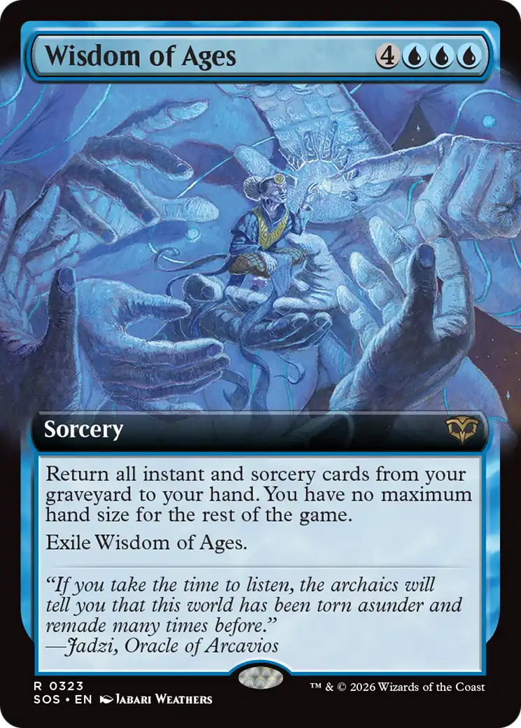 Wisdom of Ages (Extended Art) [Secrets of Strixhaven] - The Mythic Store | 24h Order Processing