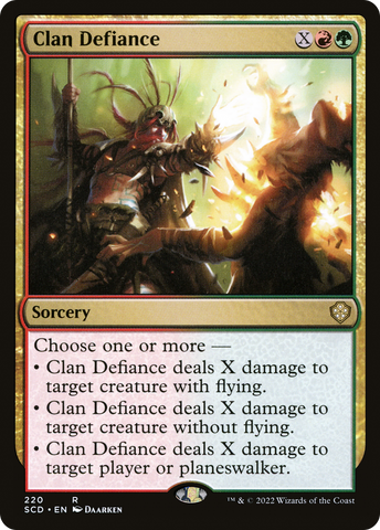 Clan Defiance [Starter Commander Decks] - The Mythic Store | 24h Order Processing