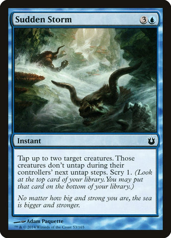 Sudden Storm [Born of the Gods] - The Mythic Store | 24h Order Processing