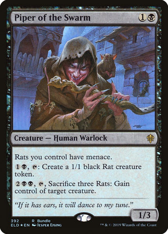 Piper of the Swarm (392) [Throne of Eldraine] - The Mythic Store | 24h Order Processing