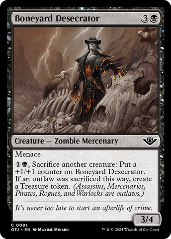 Boneyard Desecrator [Outlaws of Thunder Junction] - The Mythic Store | 24h Order Processing