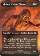 Gollum, Patient Plotter (Borderless Alternate Art) [The Lord of the Rings: Tales of Middle-Earth] - The Mythic Store | 24h Order Processing