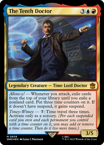The Tenth Doctor (Surge Foil) [Doctor Who] - The Mythic Store | 24h Order Processing