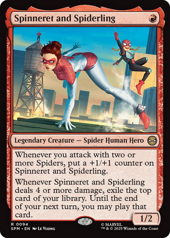 Spinneret and Spiderling [Marvel's Spider-Man] - The Mythic Store | 24h Order Processing