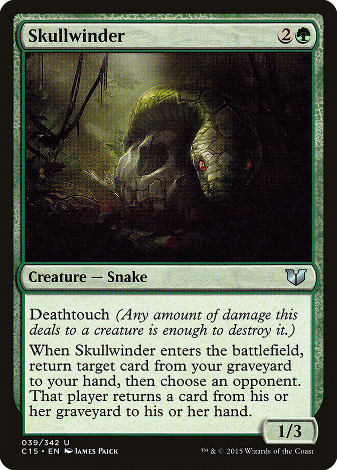 Skullwinder [Commander 2015] - The Mythic Store | 24h Order Processing