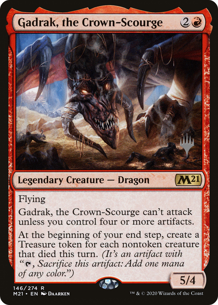 Gadrak, the Crown-Scourge (Promo Pack) [Core Set 2021 Promos] - The Mythic Store | 24h Order Processing