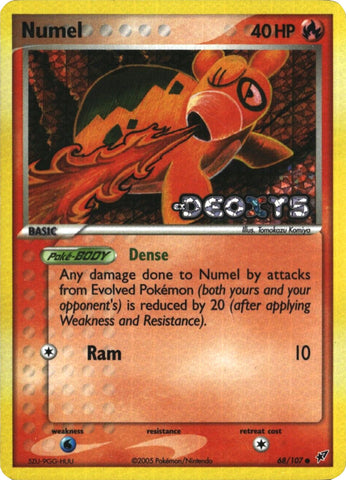 Numel (68/107) (Stamped) [EX: Deoxys] - The Mythic Store | 24h Order Processing