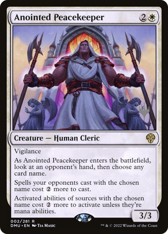 Anointed Peacekeeper (Promo Pack) [Dominaria United Promos] - The Mythic Store | 24h Order Processing