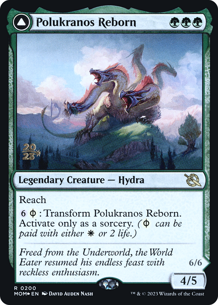 Polukranos Reborn // Polukranos, Engine of Ruin [March of the Machine Prerelease Promos] - The Mythic Store | 24h Order Processing