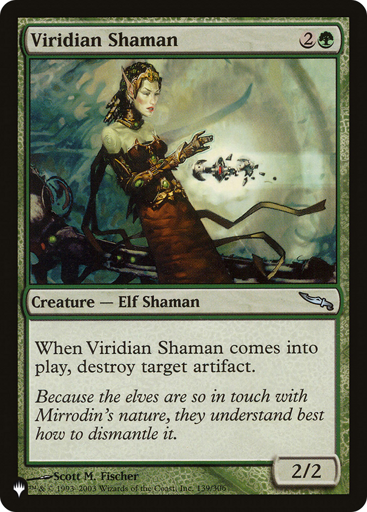 Viridian Shaman [The List Reprints] - The Mythic Store | 24h Order Processing