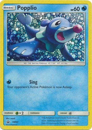 Popplio (SM03) (General Mills Promo) [Sun & Moon: Black Star Promos] - The Mythic Store | 24h Order Processing