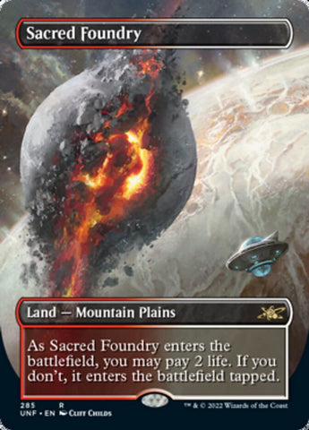 Sacred Foundry (Borderless) [Unfinity] - The Mythic Store | 24h Order Processing
