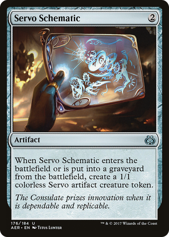 Servo Schematic [Aether Revolt] - The Mythic Store | 24h Order Processing