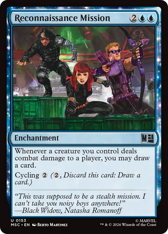 Reconnaissance Mission [Marvel Super Heroes Commander] - The Mythic Store | 24h Order Processing