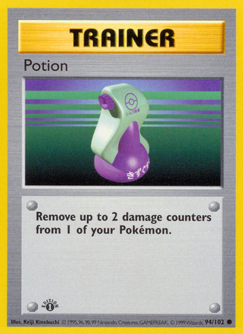 Potion (94/102) (Shadowless) [Base Set 1st Edition] - The Mythic Store | 24h Order Processing